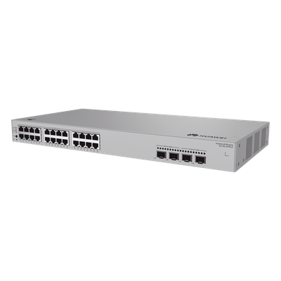 Switch de Acceso eKit Administrable / Capa 2+ / 24 Puertos PoE+ Gigabit + 2 Puertos SFP(2.5 Gbps) + 2 Puertos SFP+(10 Gbps) / PoE Perpetuo / Presupuesto PoE 400 W / Sin licenciamiento