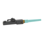 Conector LC de Empalme por Fusion OmniSplice™, Para Fibra Óptica Multimodo 50/125µm OM3/OM4/OM5, Color Aqua