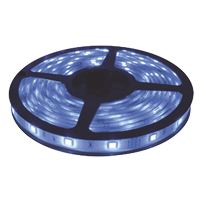 Tira Led de 5 m / Color Azul / Uso Exterior / Potencia 22 W / 900 lm/ 12 V CD / IP 65.