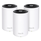 Kit 3 Routers Inalámbricos MESH Interior para Hogar / Doble Banda Wi-Fi 6E AX5400 Mbps / 3 Puerto Gigabit WAN/LAN / 4 Antenas Internas / Administración Mediante la App Deco (iOS, Android) / Protecc
