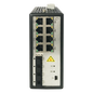 Switch Industrial Administrable / 8 Puertos Gigabit PoE+ 30W / 4 Puertos SFP / 250W Total / 48-57 VCD / -40°C a 75°C / 140×52×110 mm / 5.5×2.0×4.3 pulgadas