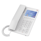 Teléfono IP Hotelero / Pantalla LCD Color / 2 Líneas SIP / Wi-Fi 6 / Códec Opus / 3 Vías Conferencia