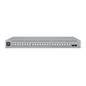 UniFi Switch Pro Max 24 – Switch Capa 3 con 24 Puertos (8 × 2.5 GbE y 16 × 1 GbE), 2 Puertos SFP+ 10G y Pantalla Informativa Integrada