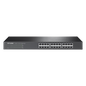 Switch no administrable de 24 puertos 10/100 Mbps para montaje en rack