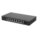 Switch Administrable Capa 2 PoE+ / 8 puertos 2.5Gb / 1 SFP+ 10Gb / 130W PoE / 60Gbps switching / Sin ventilador