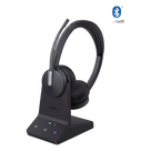 Auriculares Inalámbricos UC / DECT y Bluetooth 5.2 Simultáneos / Triple Conexión / 32 Horas de Conversación / Cancelación de Ruido con 3 Micrófonos