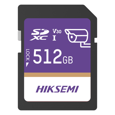 Tarjeta SD GuardPro P10 / 512 GB / 100 MB/s Lectura / 90 MB/s Escritura / Clase 10 U3 V30 / 3D TLC NAND / Especializada Para Videovigilancia 24/7