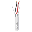 Cable para Alarma / 2x16 AWG / Blindado / Plenum / 152 m (498.7 ft) / ETL / Blanco