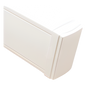 Tapa final en color blanco de PVC auto extinguible,  para canaleta TEK100 (5591-02001)