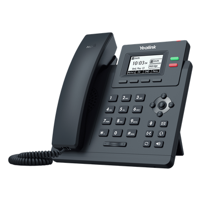 Teléfono IP Empresarial Yealink SIP T31P con 2 Líneas SIP y Conferencia de hasta 5 Participantes