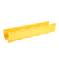 Canaleta FiberRunner™ 4X4, de PVC Rígido, Color Amarillo, 3 m de Largo
