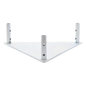 Base Triangular para Tramo STZ45 Galvanizado Electrolítico.