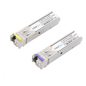 Transceptores Ópticos Bidireccionales SFP (Mini-Gbic) / Monomodo 1490 & 1550 nm / 1.25 Gbps / 1000BASE-BX / Conector LC/UPC Simplex / DDM / Hasta 60 km / 2 Piezas