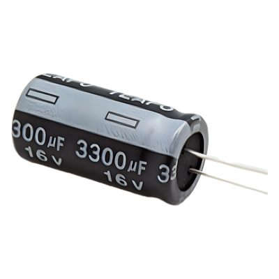 Capacitor Electrolítico 3300MF, 16 V.