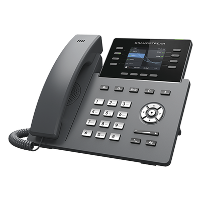 Teléfono IP / 8 Líneas SIP / 4 Cuentas / Wi-Fi 5 Dual-Band / Pantalla 2.8\" / Gigabit / Bluetooth / PoE / Audio Opus