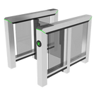 Puerta de Velocidad / Un Solo Carril / Sensores Infrarrojos 8 a 12 Pares / Acero Inoxidable SUS304 / Panel de Lectura Multitecnología / Motor Sin Escobillas / Controlador PGIC Integrado