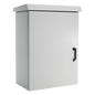 Gabinete Para Exterior OSP ComLine De 25 UR, 700 mm de Ancho, 600 mm de Profundidad, De Aluminio, Color Gris Claro Con Protección NEMA 4/12/4X/3/3R; IP66,