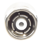Conector TNC Macho Inverso de Anillo Plegable para Cable RG-142/U, Níquel/ Oro/ Teflón.