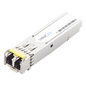 Transceptor Óptico SFP (Mini-Gbic) / Monomodo 1310 nm / 1.25 Gbps / 1000BASE-LX / Conectores LC/UPC Dúplex / DDM / Hasta 20 km