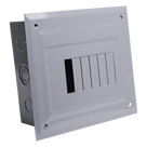 Centro de Carga Empotrable / 06 Polos / 60 A / 1 Fase 3 Hilos / 120/240 V AC / 10 kA / 205x185x75 mm (8.1x7.3x3.0 in)