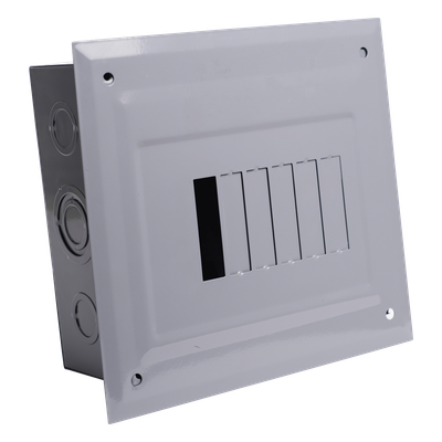 Centro de Carga para Empotrar, 06 Polos, 60 A, 1 Fase 3 Hilos, 120/240 V AC, 60Hz