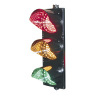 Semáforo LED / Diámetro 300 mm / Tricolor Rojo-Amarillo-Verde / Alta Intensidad 400-600 cd / 110 VCA / IP Hermético
