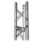 Guía Simple para Guiado de Cableado de Comunicación. Compatible con línea TITAN. Incluye Tornillo, Tuerca y Arandela.