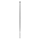 Poste de Esquina para Cerca Electrificada / Tubo Galvanizado 1\" Calibre 18 / Altura 1 m (3.3 ft) / 5 Perforaciones para Aisladores