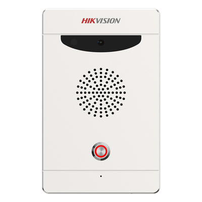 Estación de Alarma de Pánico con Video / Cámara 2 Mergapixel / Audio Bidireccional / Alarma de Manipulación / PoE / IP65 / IK08 / Montaje en Pared o Empotrado