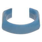Clip de Identificación para Patch Cord / Polycarbonato / Azul / 25 Piezas