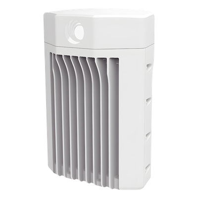 Nodo de distribución cnWave V5000, 60 GHz (frecuencia libre), antena integrada 22.5 dBi de 280º, 15.2 Gbps, hasta 30 nodos cliente