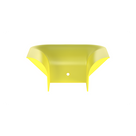 Accesorio de Control de Radio de Curvatura / 2' (50.8 mm) / Policarbonato/ABS / 3.75' x 3.75' x 7.93' (95.2x95.2x201.4 mm) / Amarillo