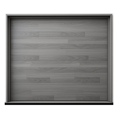 Puerta de Garage de Alta Calidad / Linea Central / Color Blanco 12X9 pies,  AISLADA, Estilo Americana.