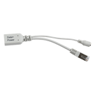 Inyector PoE Pasivo / 10-100Mbps / Voltaje 10-28VDC / Fast Ethernet