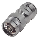 Adaptador RF en Línea / 4.3-10 Hembra a N Macho / 50 Ohm / 5,500 MHz / VSWR 1.10:1 / PIM -160 dBc