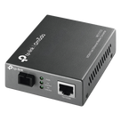Convertidor de Medios WDM / Fibra Monomodo SC / 1 Puerto RJ45 10/100 Mbps / Alcance 20 km (12.4 mi) / Longitud de Onda 1550/1310 nm