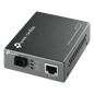 Convertidor Fibra Óptica WDM Monomodo / 1 puerto RJ45 10/100 Mbps / 1 puerto SC/UPC 100 Mbps /  Hasta 20 Km / Para su Funcionamiento Requiere el Modelo MC112CS / Plug and Play