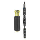 Destornillador Multifuncional / 10 en 1 / Clasificación de Impacto / Torque 150 in-lb / Portabrocas 12 Puntos / 1/2 pulgada