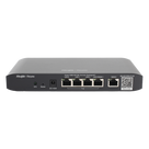 Router Balanceador SD-WAN / 4 Puertos PoE+ / 600 Mbps / 100 Usuarios Concurrentes / 2 Líneas ISP / 54 Watts