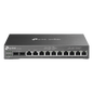 Router Omada VPN / SDN Multi-WAN 1G / Switch con PoE y Controlador  / 2 puerto WAN/LAN SFP 1G / 1 Puerto RJ45 WAN / 1 Puerto WAN/LAN RJ45 / 8 Puertos PoE+ LAN RJ45 /  24,980 Sesiones Concurrentes