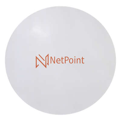 Antena de parabola profunda, blindada, con supresión al ruido de 2 ft, 4.9-6.4 GHz, Ganancia 30 dBi con SLANT de 45 ° y 90 °, ideal para hasta 30 km, Conectores N-hembra, montaje con alineación mil