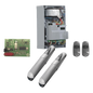 Kit de operadores AXO 3024 Para puertas Abatibles de hasta 3 Metros y 500 Kg de peso por hoja