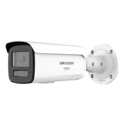 Cámara Bala IP / 12 Megapixel UHD / Smart Hybrid Light / WDR 120 dB / Clasificación Persona-Vehículo / IP67 NEMA 4X / Audio Dual-Mic