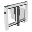 Torniquete central de doble carril / RFID-Fingerprint-QR / Anti-pinch y Anti-tailgating / Accesibilidad sillas de ruedas / Desbloqueo emergencia / Acero inoxidable SUS304