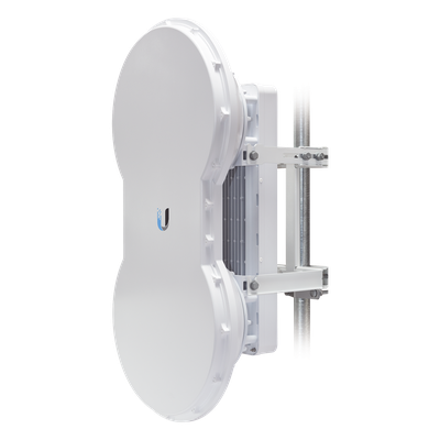 Radio de Backhaul de alta capacidad full duplex, tecnología airFiber hasta 1.2 Gbps, 5 GHz (5470 - 5950 MHz) con antena integrada de 23 dBi