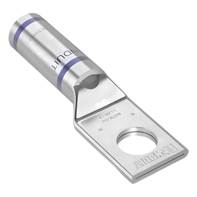 Zapata de compresión LCA6-14-L, para cal. 6 Awg, Barreno para tornillo prisionero de 1/4, 1 Pz