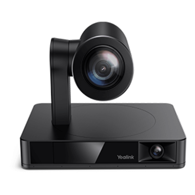 Cámara Yealink UVC86 4K Inteligente con Seguimiento Automático por Voz para Salas de Gran Tamaño