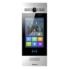 Videoportero IP / Pantalla Táctil 7\" / Reconocimiento Facial / Dual Cámara 2MP / IP65 / IK06 / PoE / SIP / ONVIF / Android / QR y PIN / RFID 125kHz/13.56MHz / Bluetooth