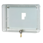 Guarda Antimanipulación para Termostato / Policarbonato Transparente / Montaje Vertical u Horizontal / Cerradura con Llave / Tamaño Grande