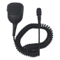 Micrófono para Radio Móvil / Conector Redondo Multipolo / IP54 / Cable Kevlar 40 kg / PTT para Guantes / Diseño Retráctil